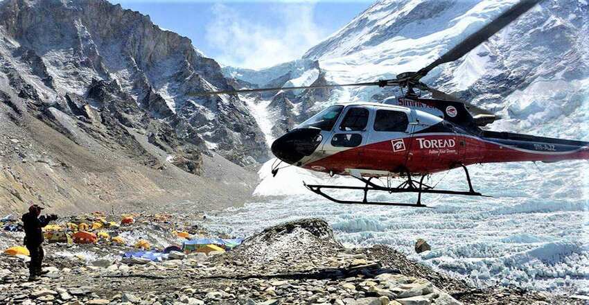 Elevate Your Adventure with Everest Base Camp Helicopter Tour